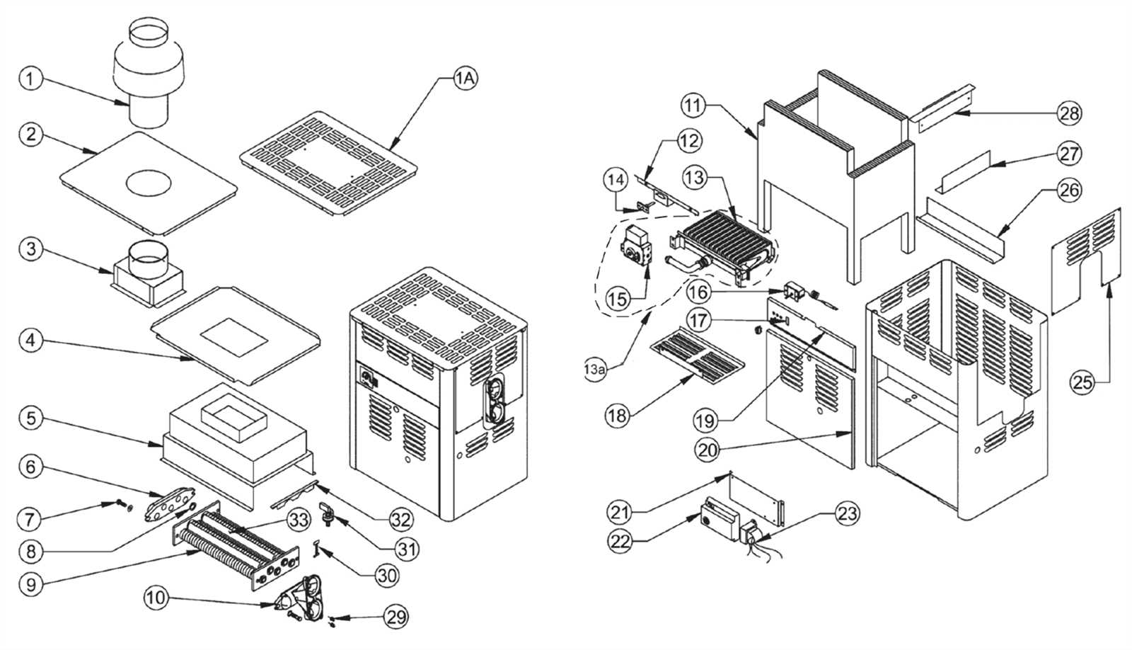 pentair pool heater parts diagram