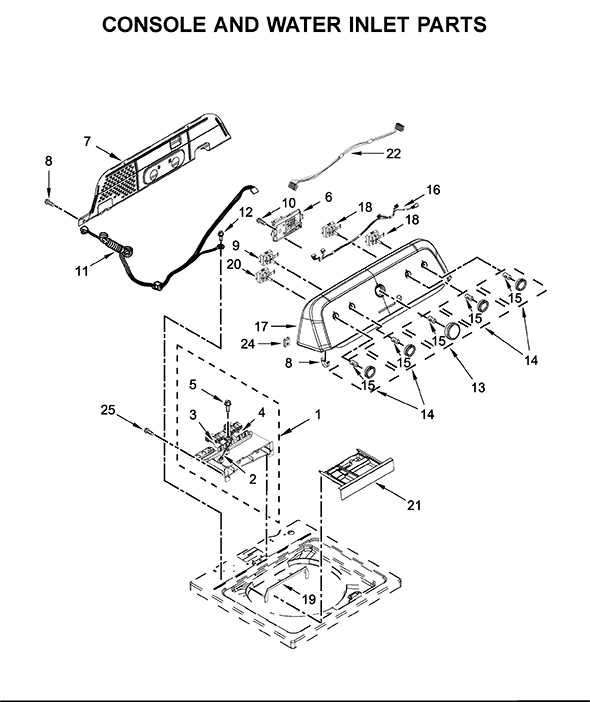 maytag bravos washer parts diagram