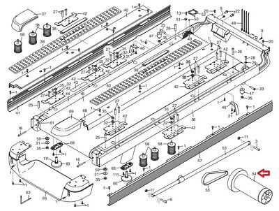 proform treadmill parts diagram