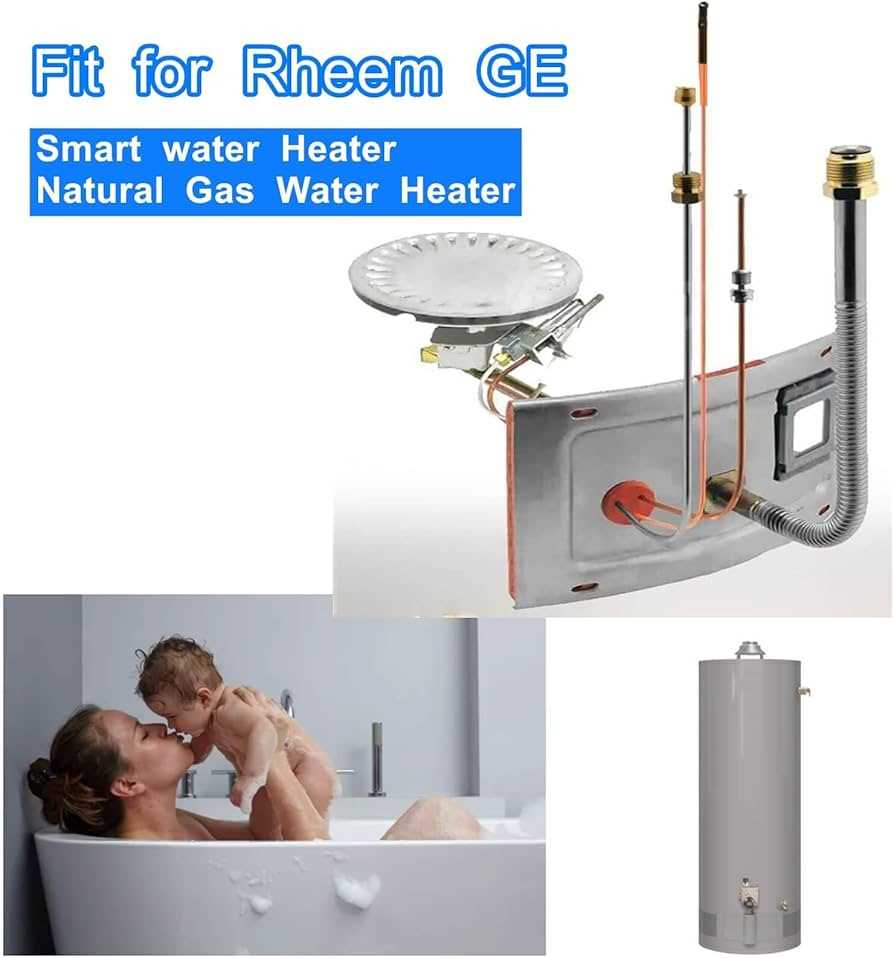 gas hot water heater parts diagram