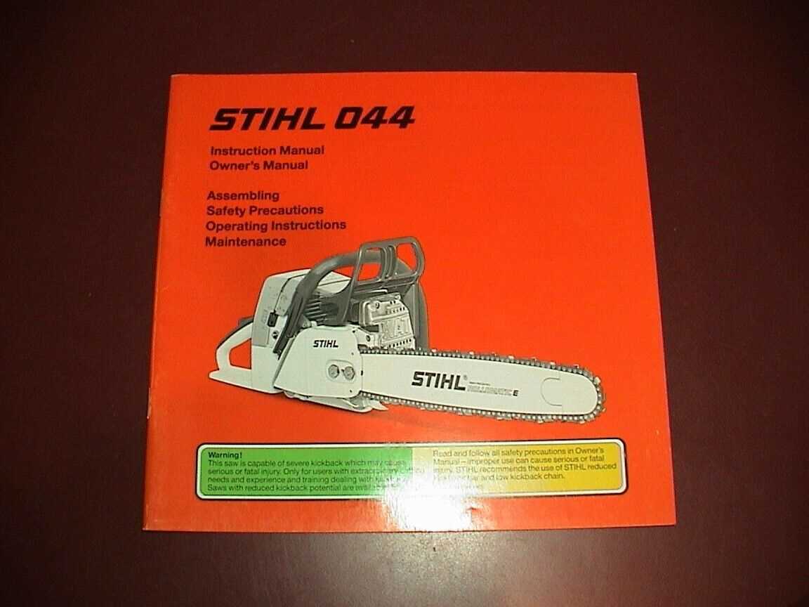 stihl chainsaw diagrams parts