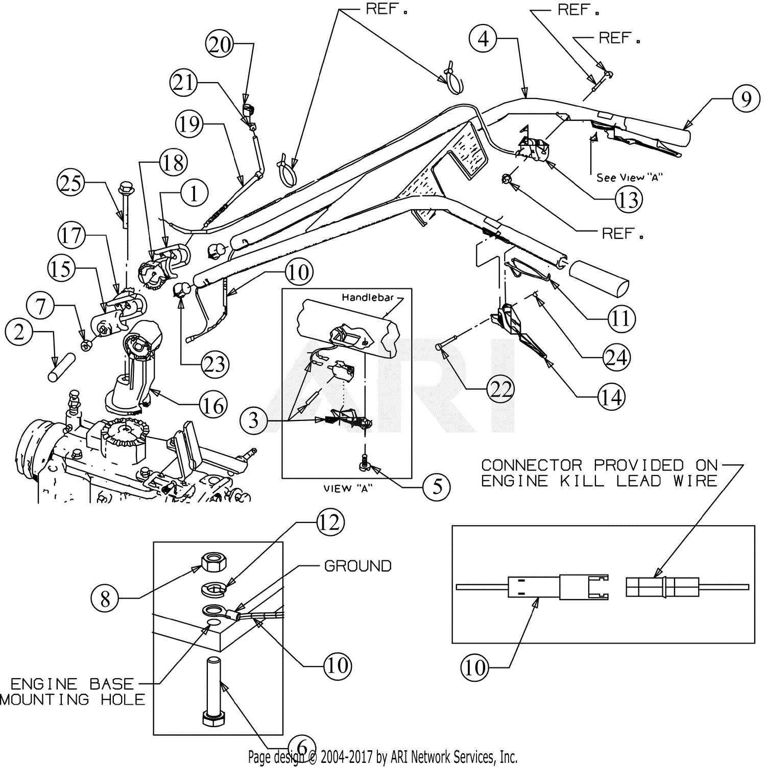 troy bilt horse parts diagram