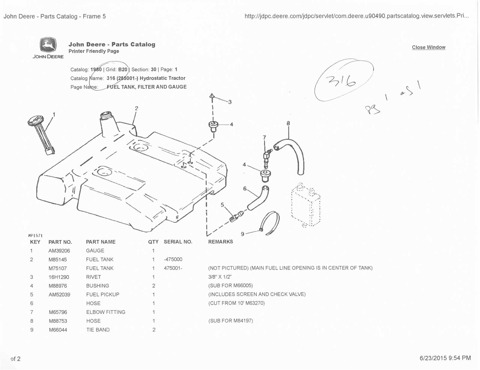 jd 318 parts diagram