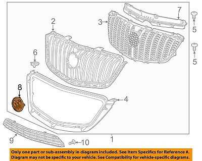 buick encore parts diagram