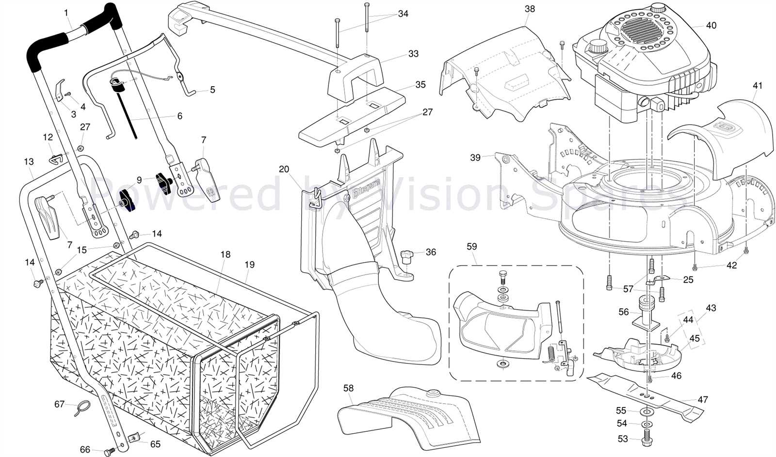 husqvarna yth24v48 parts diagram