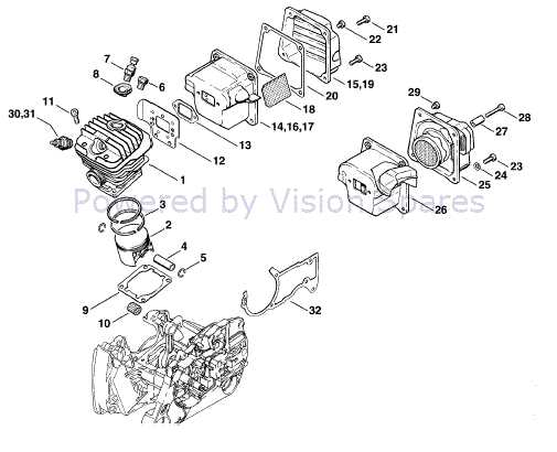 husqvarna 440 chainsaw parts diagram