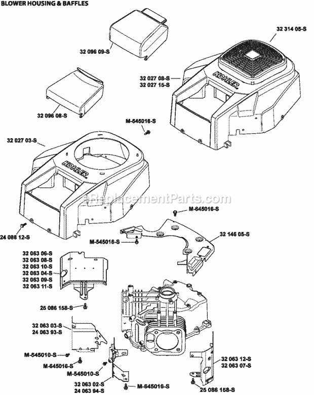 kohler sv720 parts diagram