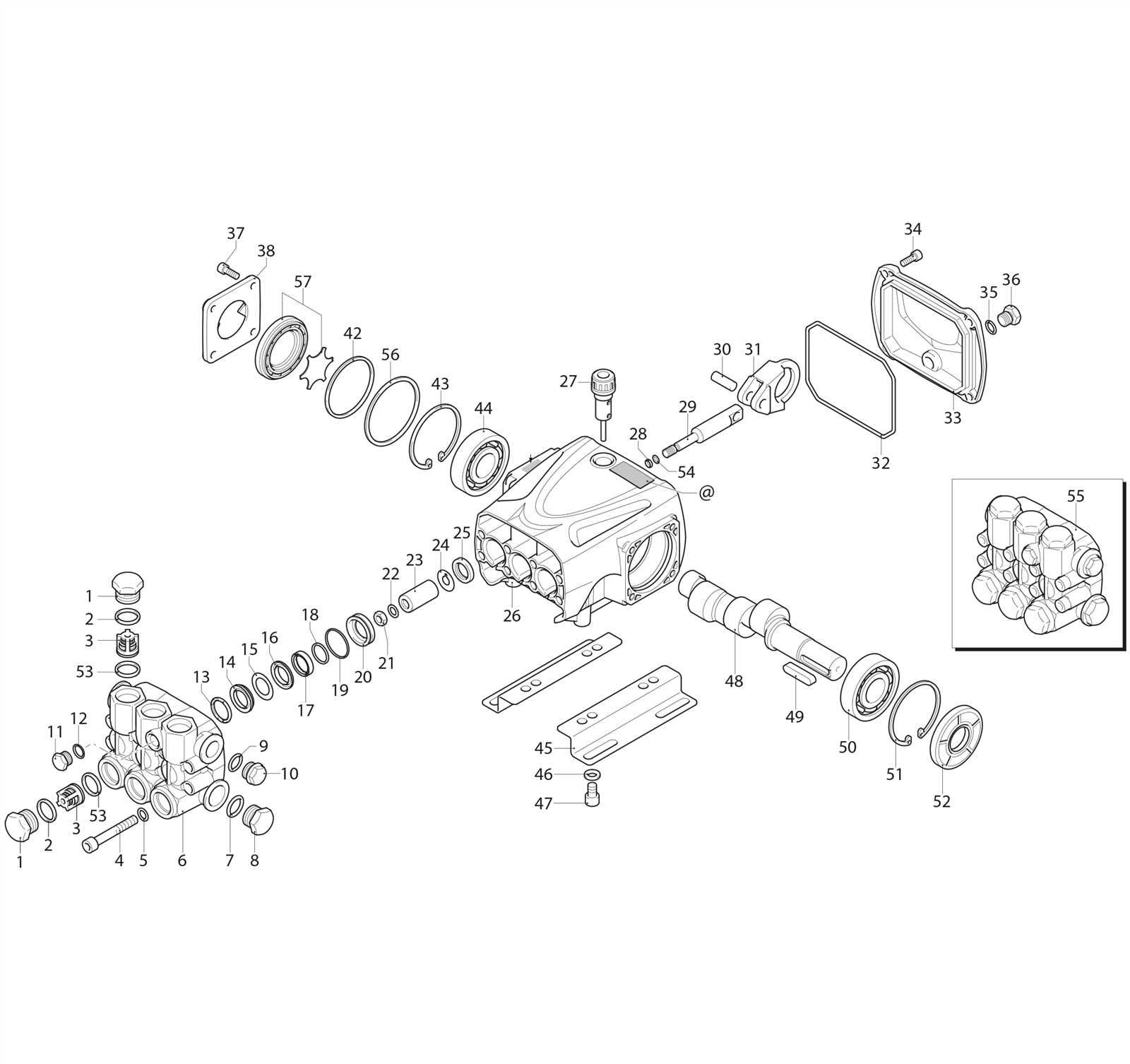 cat pressure washer pump parts diagram