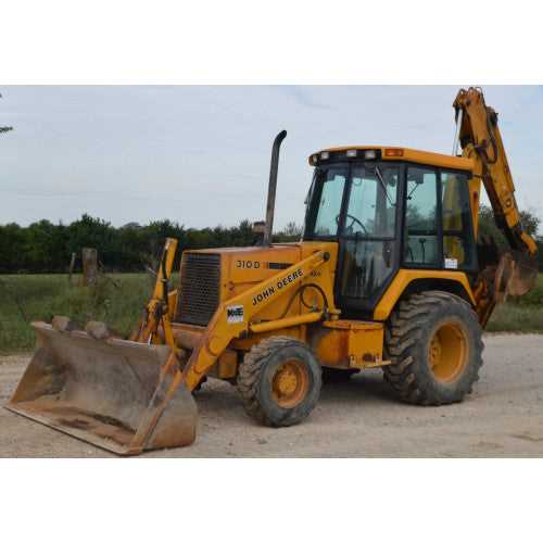 john deere 310d backhoe parts diagram