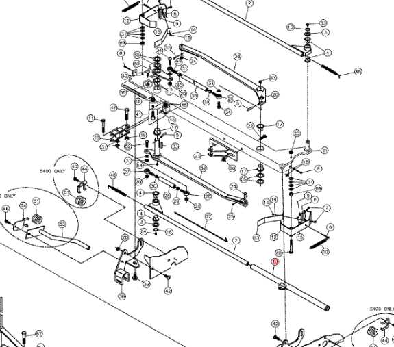 vermeer 5400 rebel parts diagram