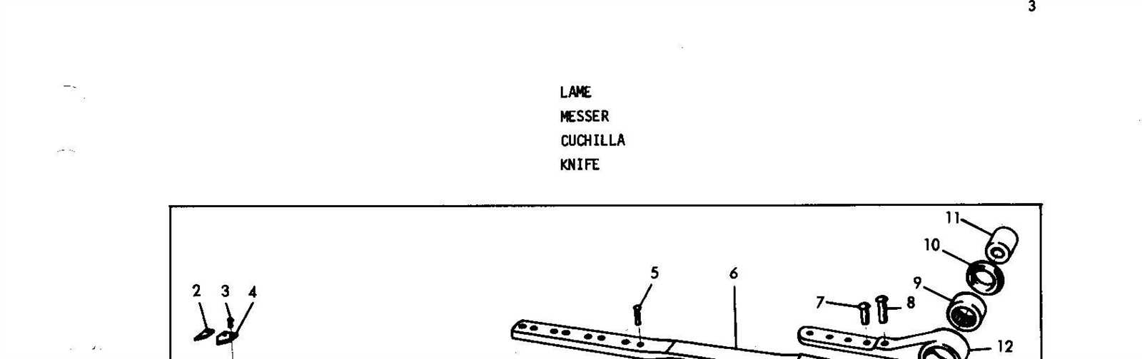 massey ferguson 41 sickle mower parts diagram