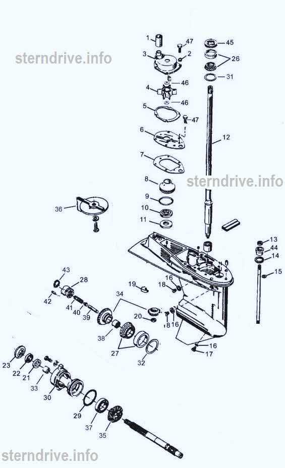 mercury 40 hp 2 stroke parts diagram