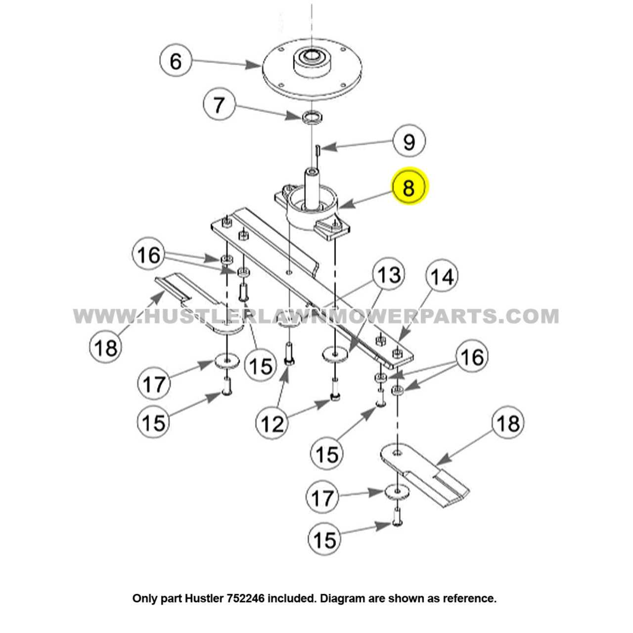 hustler parts diagram