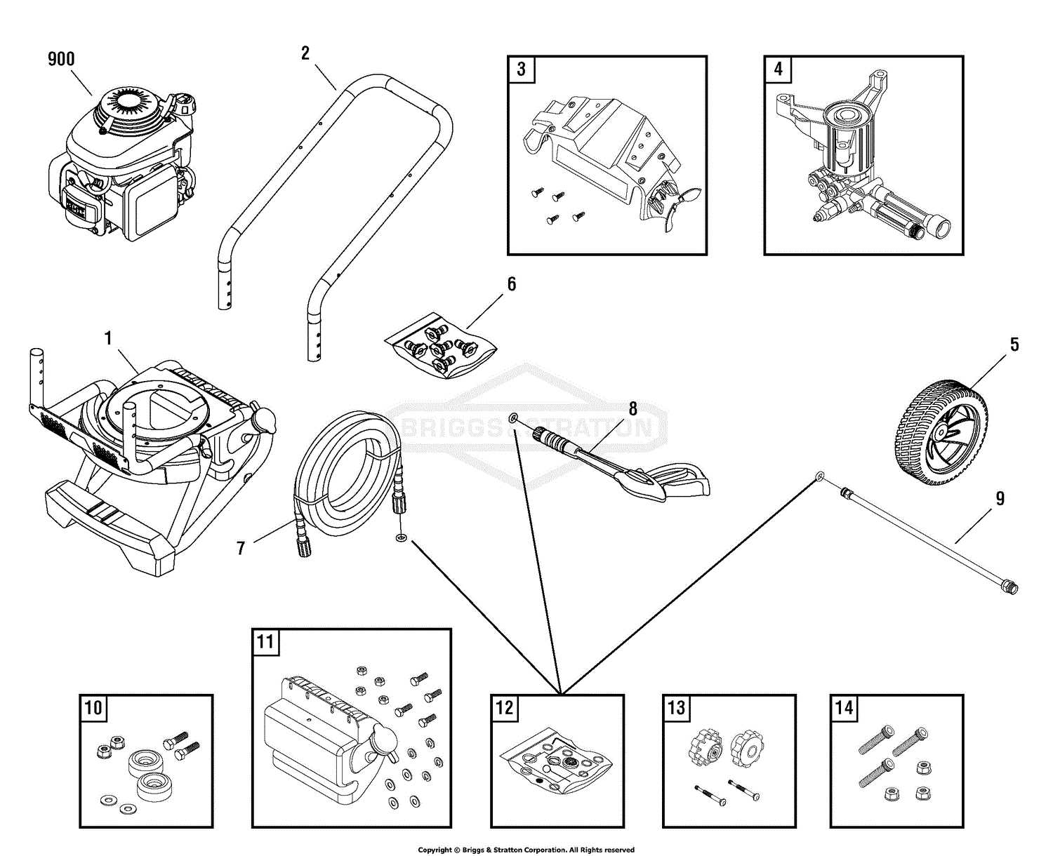 troy bilt xp 3000 psi pressure washer parts diagram