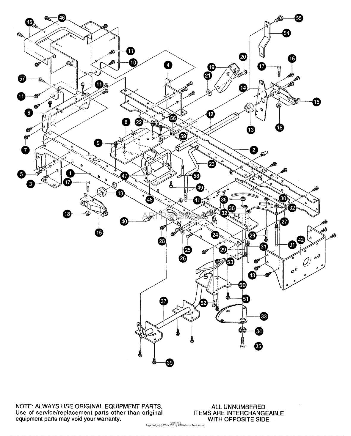 scotts s1742 parts diagram