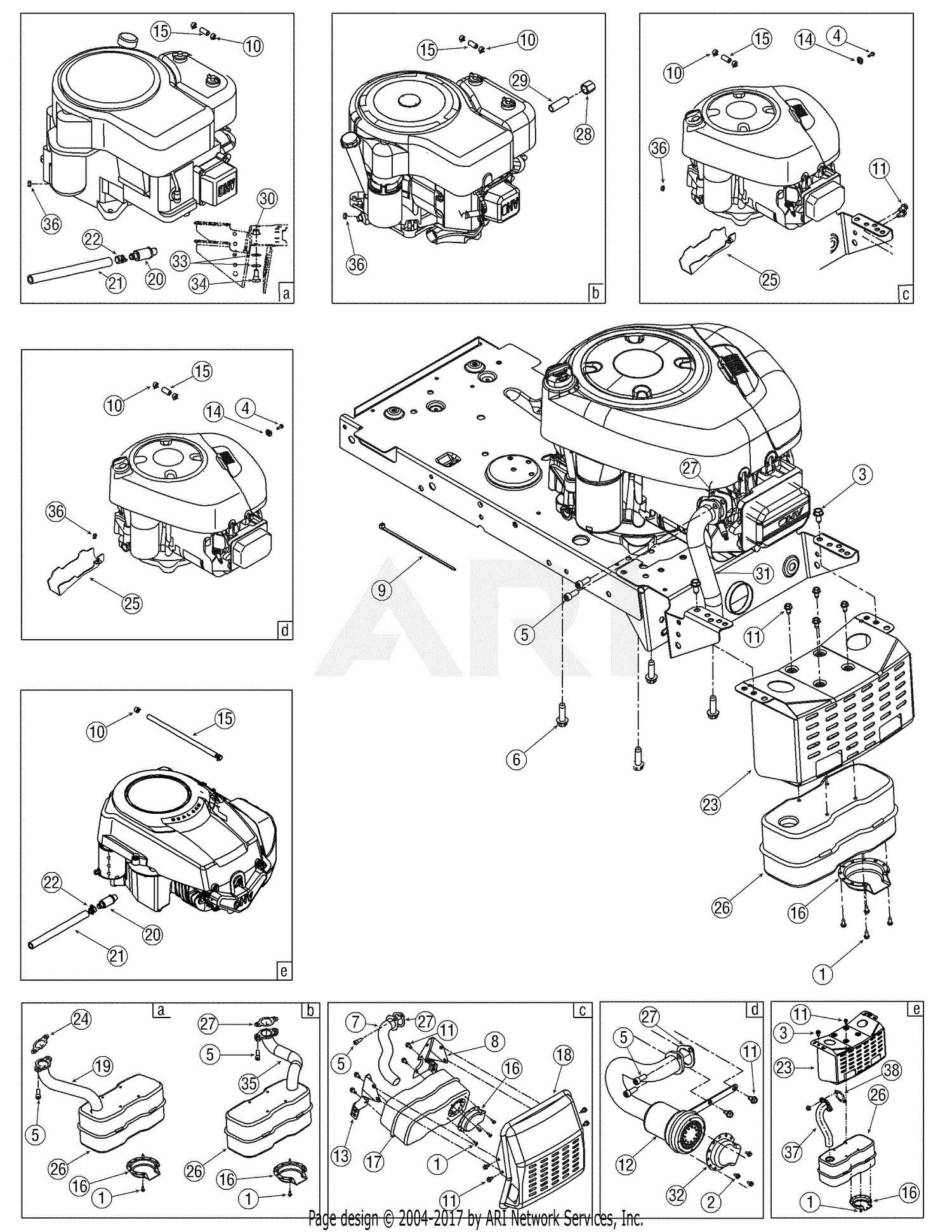 troy bilt 33 walk behind mower parts diagram