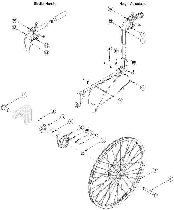 drum brake parts diagram