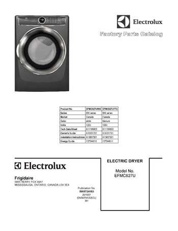 frigidaire washer dryer combo parts diagram