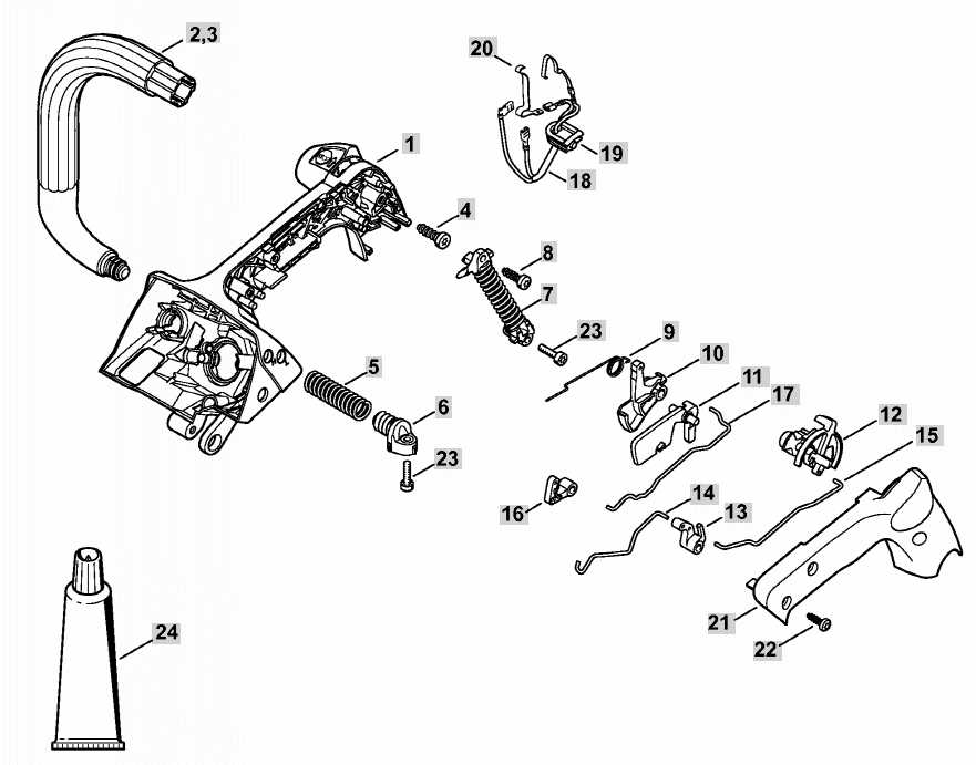 stihl ms 201 tc parts diagram