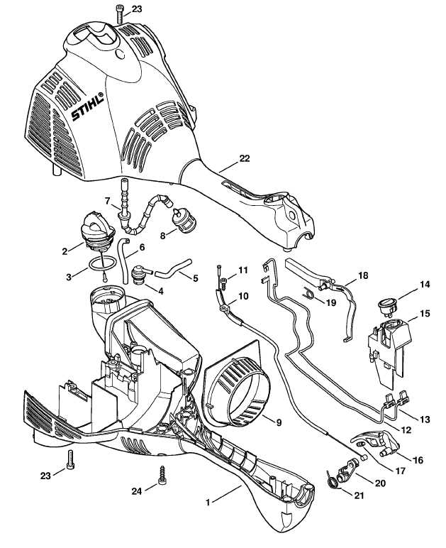 stihl fs55r parts diagram