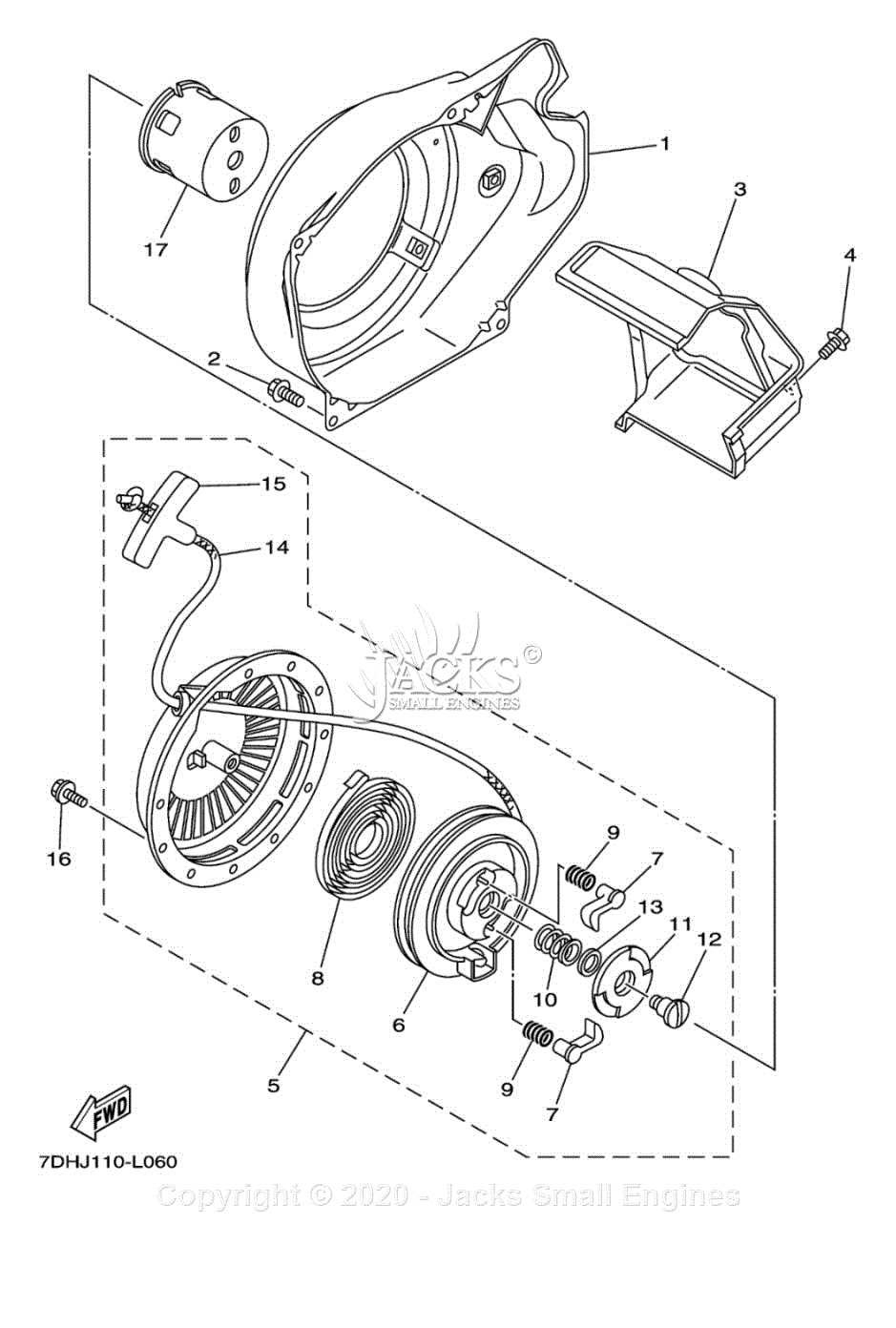 yamaha ma190 pressure washer parts diagram