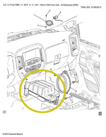 2014 chevy silverado parts diagram