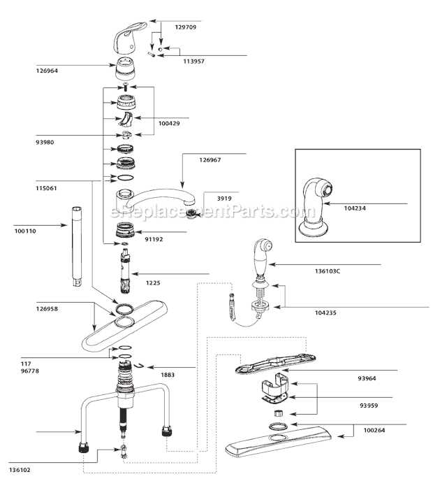 moen 7700 parts diagram