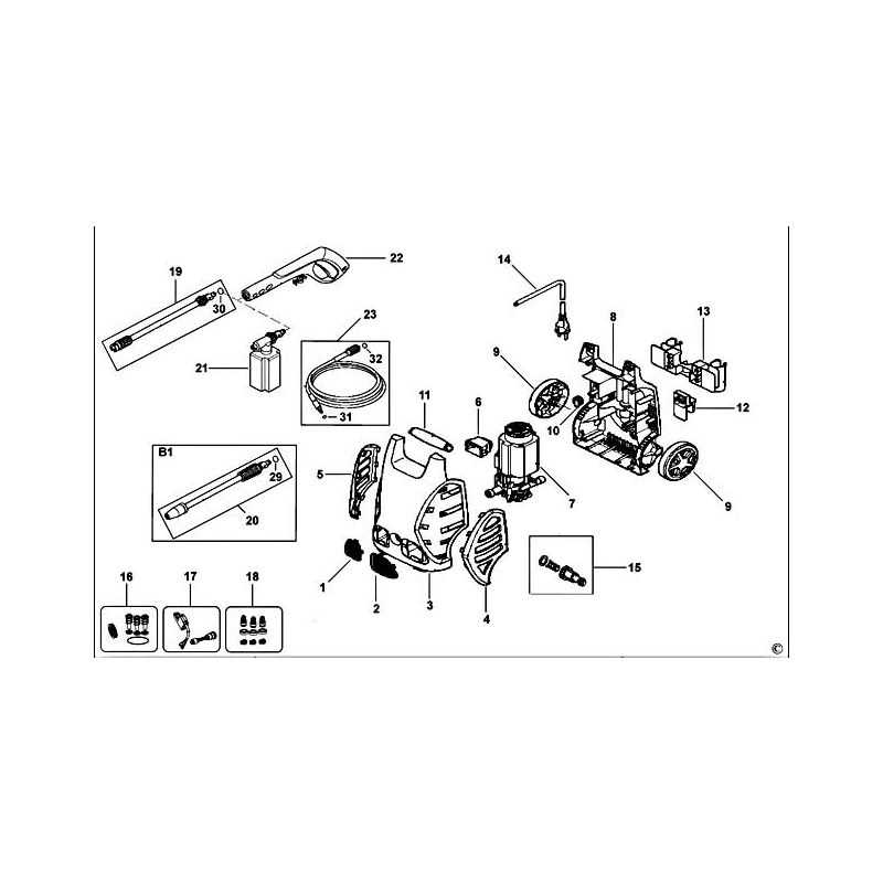 troy bilt pressure washer parts diagram