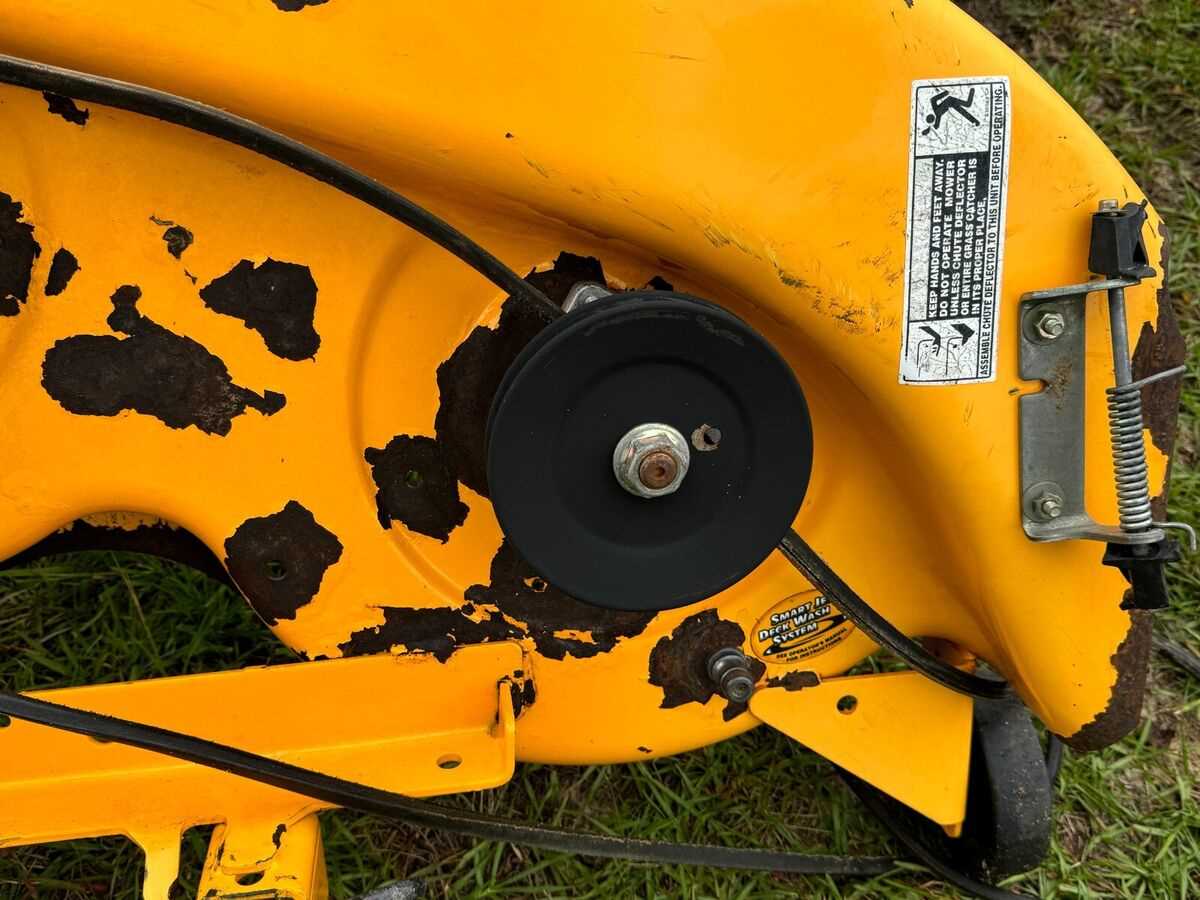 cub cadet ltx 1045 deck parts diagram