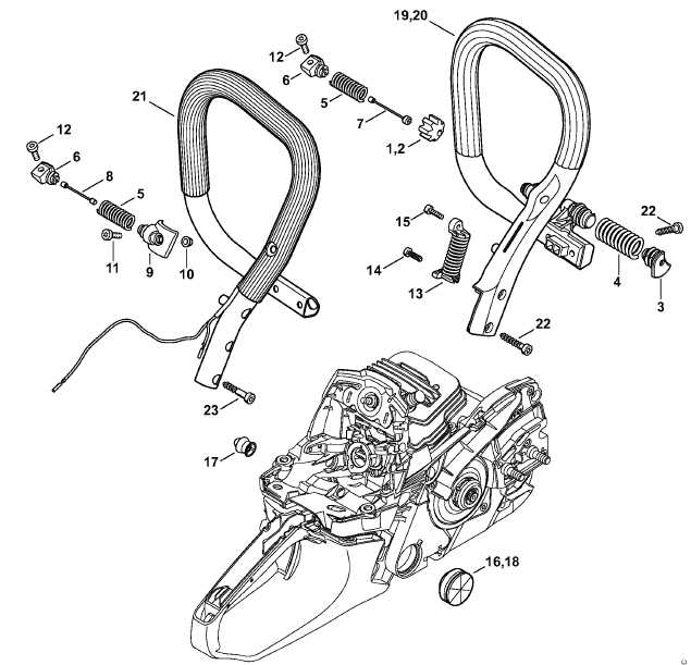 stihl ms261c parts diagram