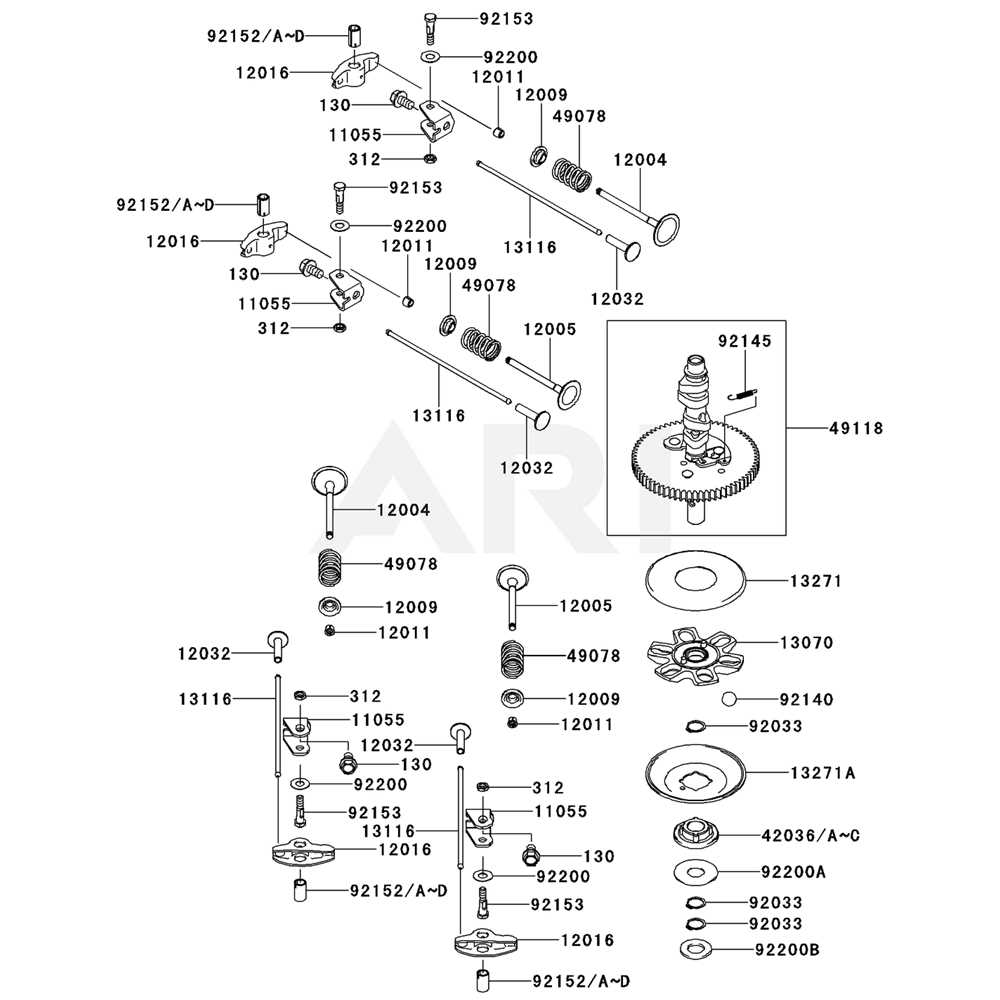 kawasaki fr651v parts diagram