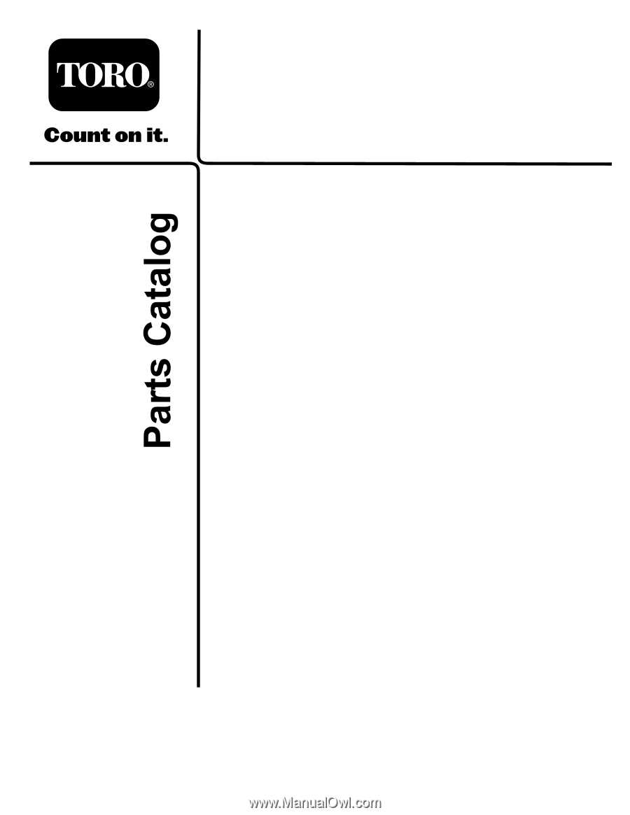 toro model 20332 parts diagram