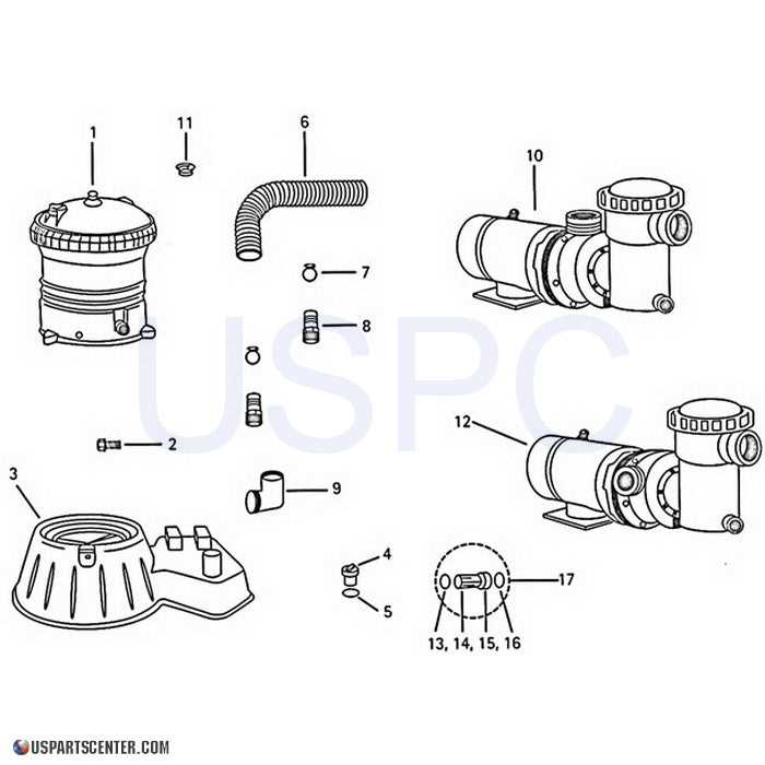 bestway pool pump parts diagram