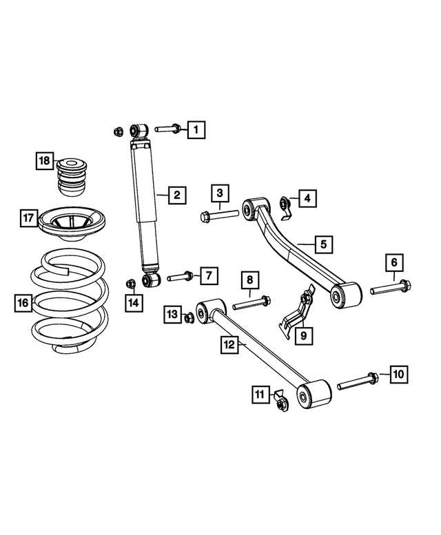 jeep suspension parts diagram