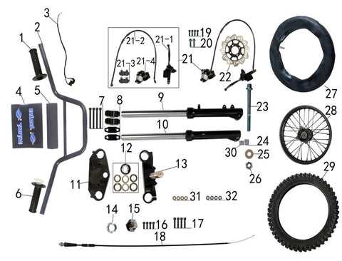 tao tao 110 parts diagram