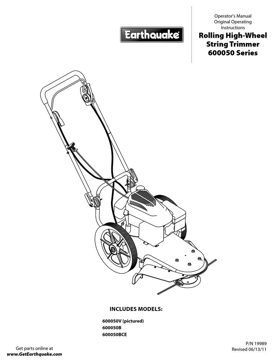 craftsman walk behind trimmer parts diagram