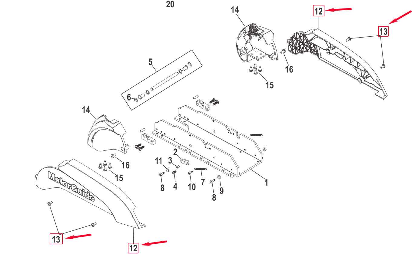 motorguide trolling motor parts diagram