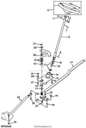 john deere lx279 parts diagram