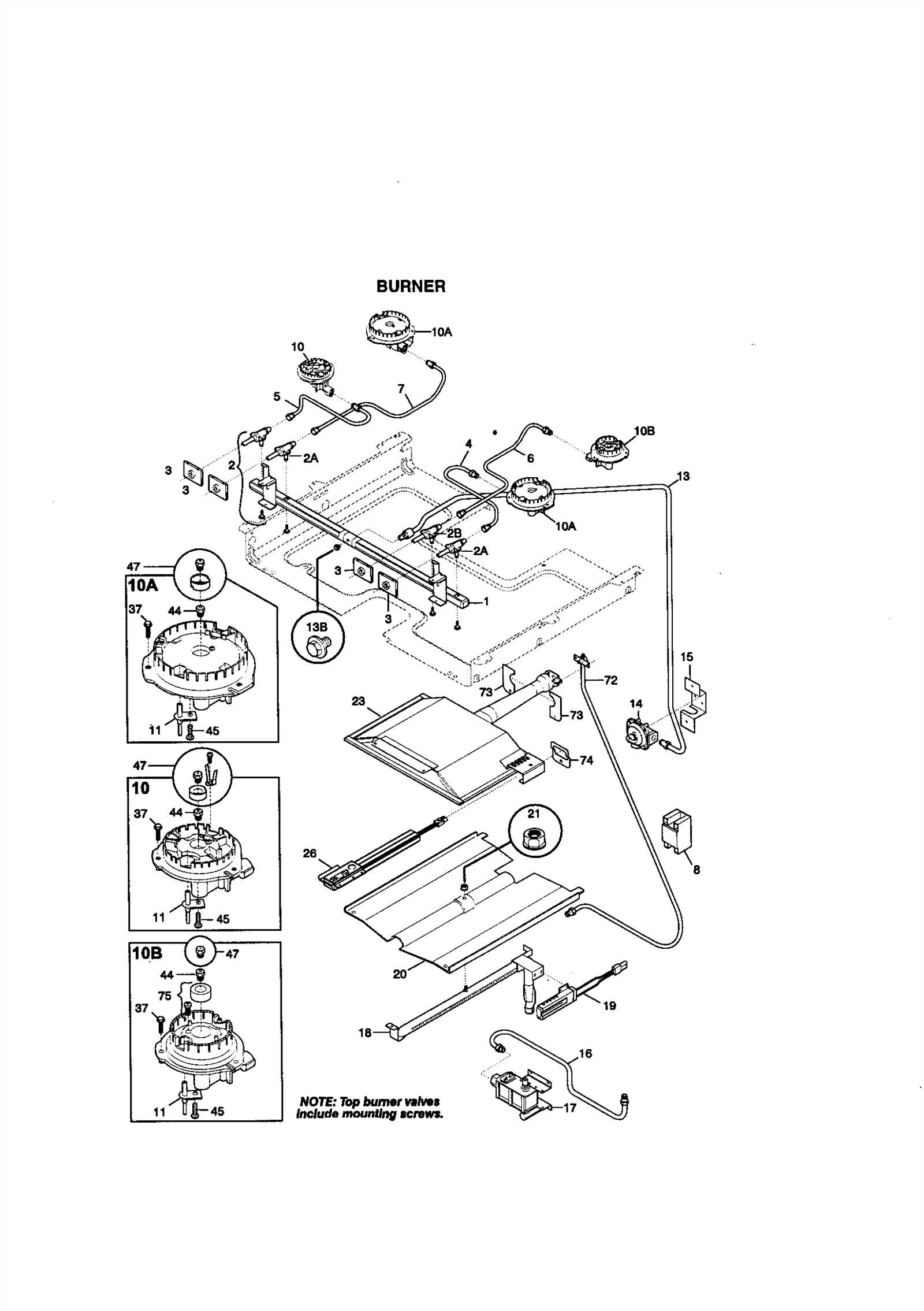 kenmore oven model 790 parts diagram