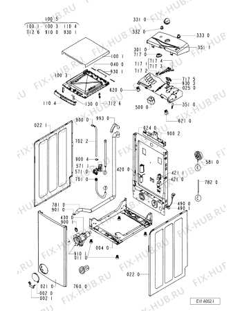 whirlpool washer parts diagram front load