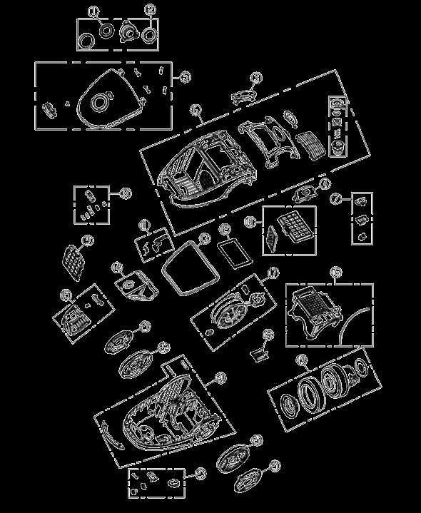 riccar vacuum parts diagram