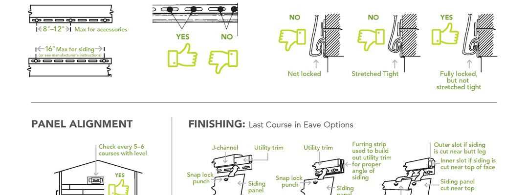 siding parts diagram