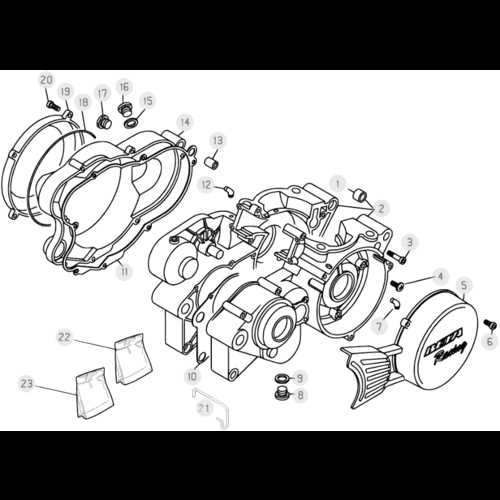 beta evo parts diagram