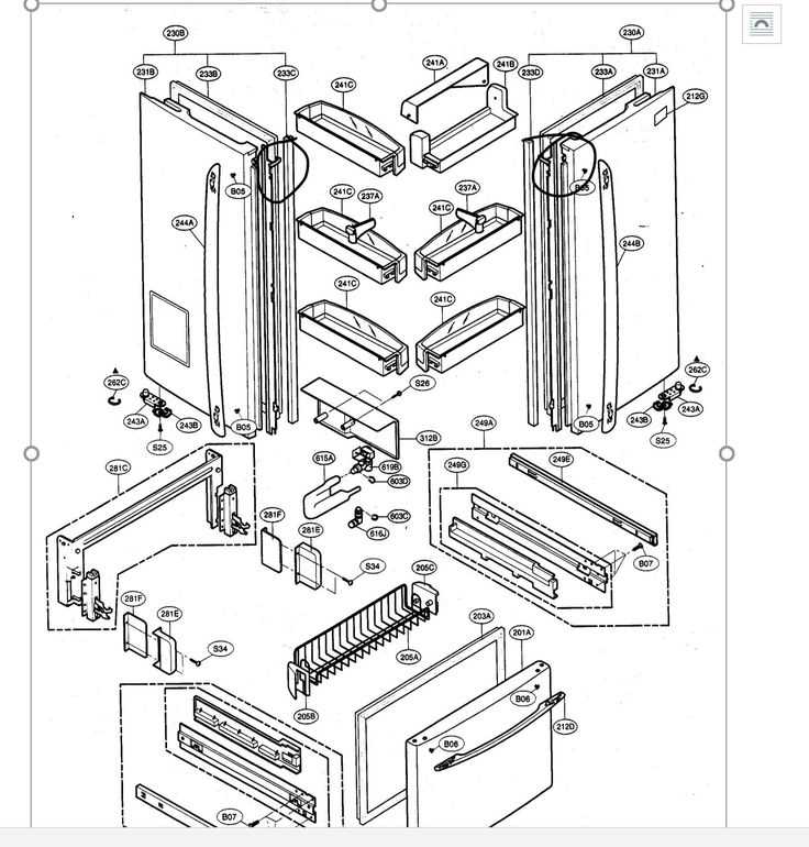 kenmore freezer parts diagram