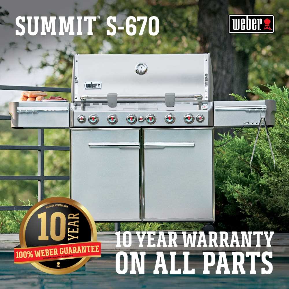 weber summit s 670 parts diagram