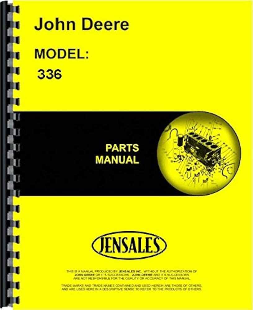 john deere 336 baler parts diagram