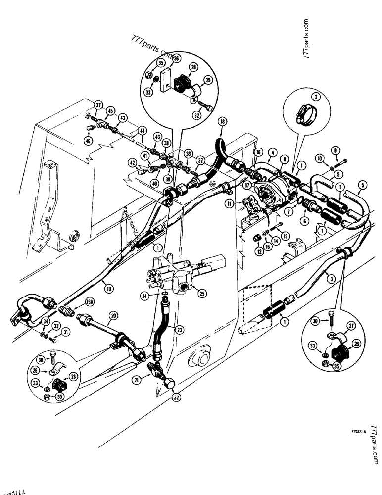 case 580c parts diagram