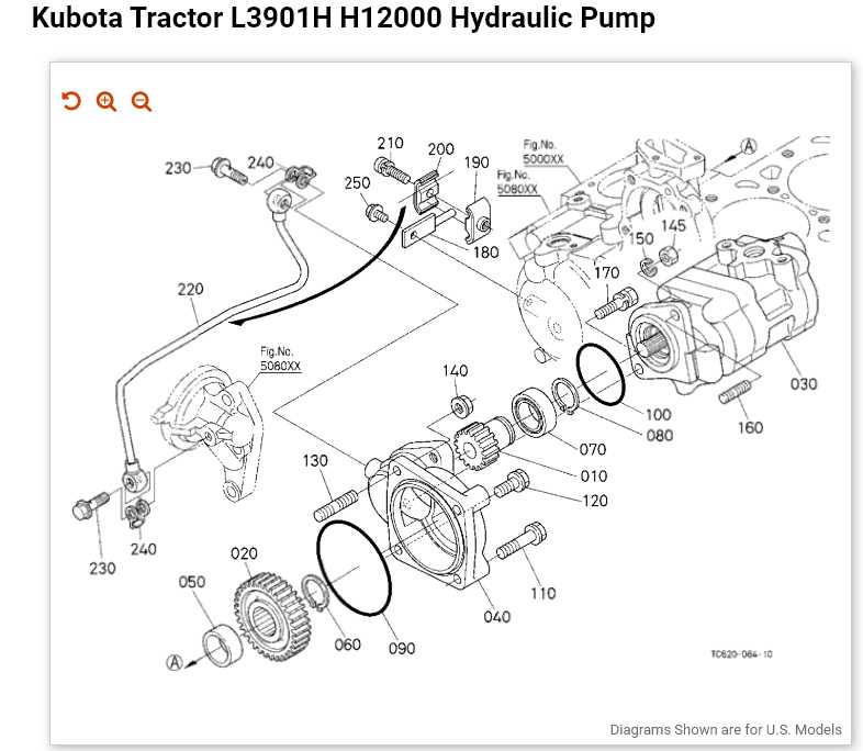 kubota l3901 parts diagram