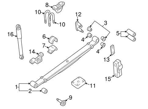 2000 nissan frontier parts diagram