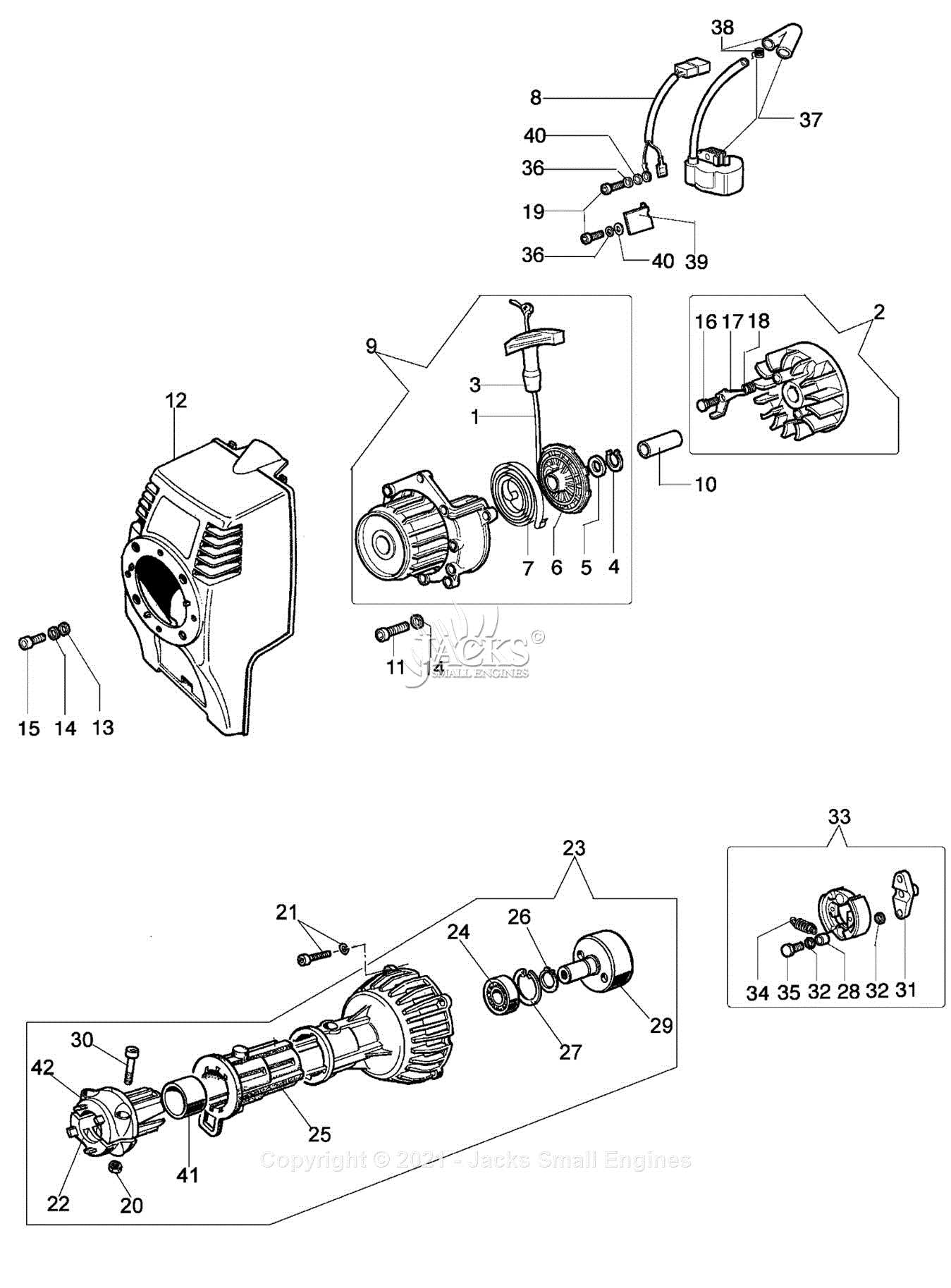 stihl fs56rc parts diagram